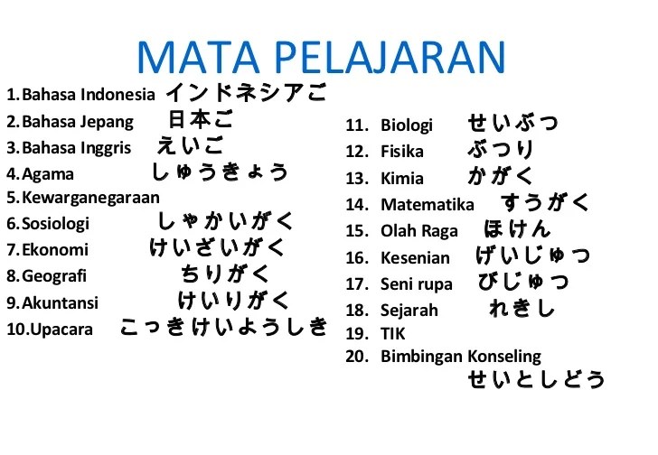 kita dalam bahasa jepang