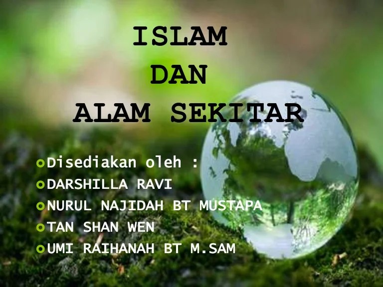 bagaimana islam memandang alam semesta