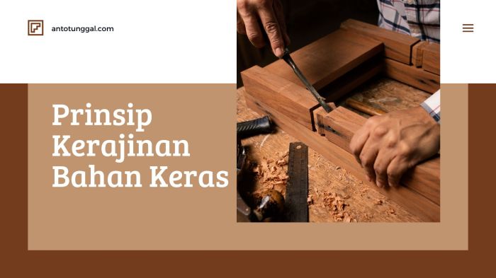 jelaskan prinsip limbah keras anorganik