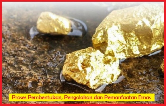 pemanfaatan emas di indonesia