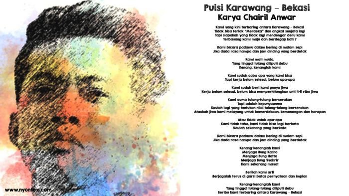 puisi chairil anwar karya doa aku