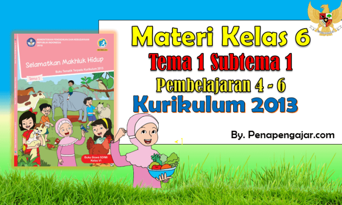 rangkuman tema 6 kelas 6 pdf