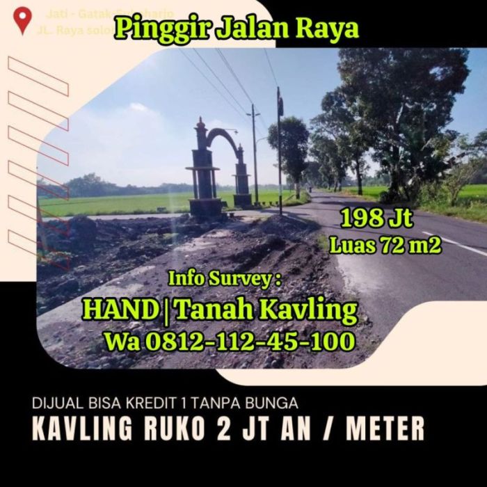 satu kavling berapa meter terbaru