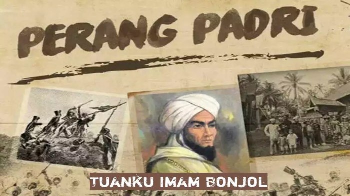 perang padri tokoh latar belakang pemimpin akhir