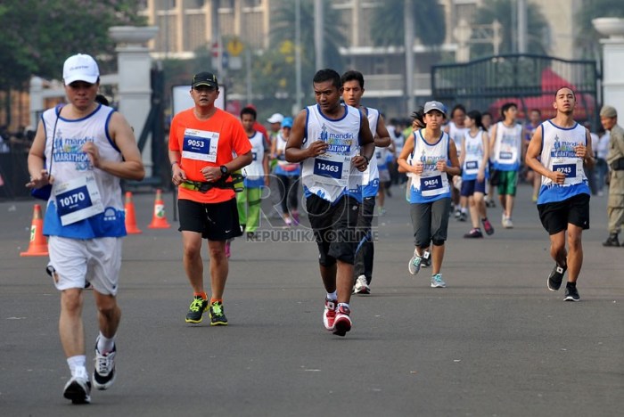 lomba lari untuk mengukur