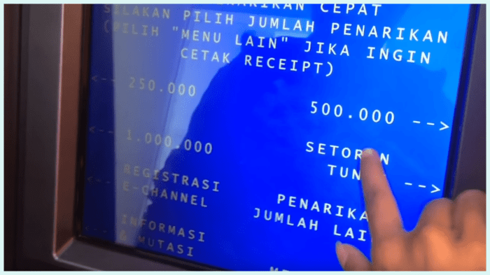 syarat tarik tunai di teller bni terbaru