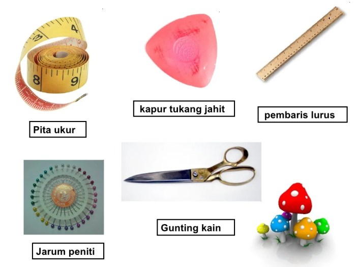 alat alat jahitan dan fungsinya