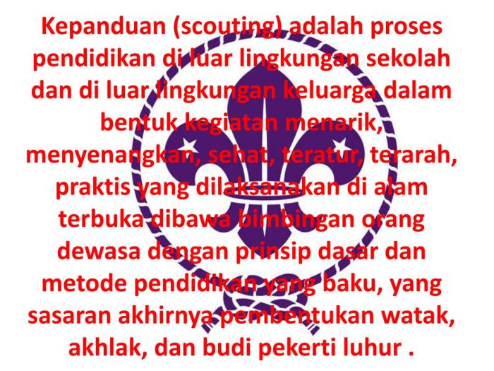 pramuka gaul scout