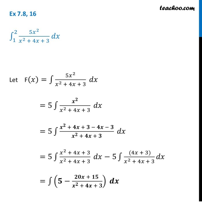 integral 5x pangkat 4 dx