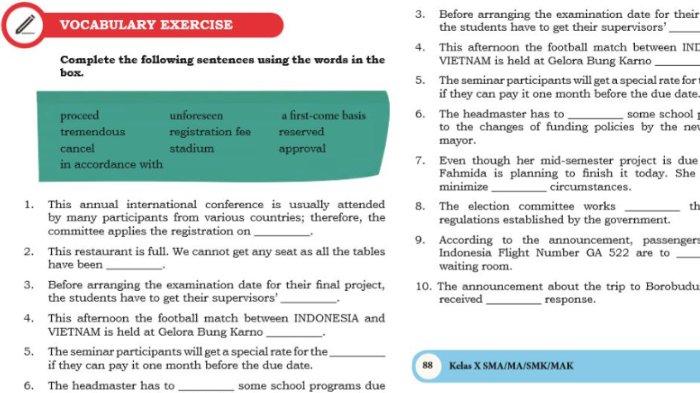 Jawaban bahasa inggris kelas 7 halaman 130