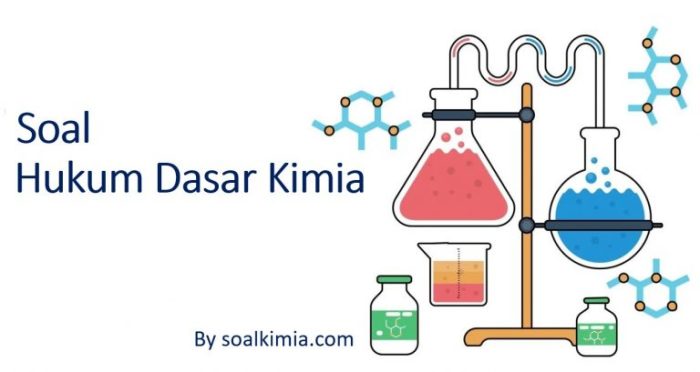 hukum dasar kimia dan contohnya