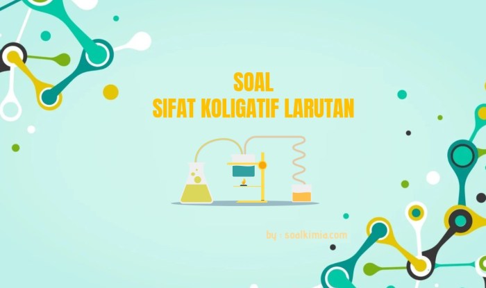 contoh soal sifat koligatif