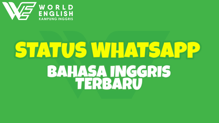 bahasa inggris kamu lucu terbaru