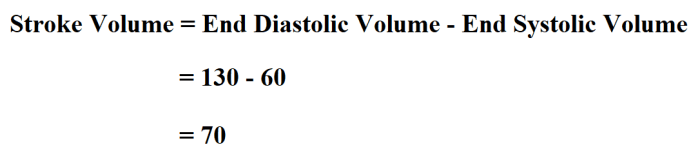 cara menghitung stroke volume terbaru