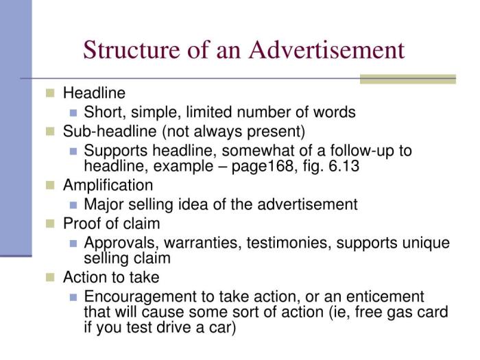 generic structure of advertisement terbaru