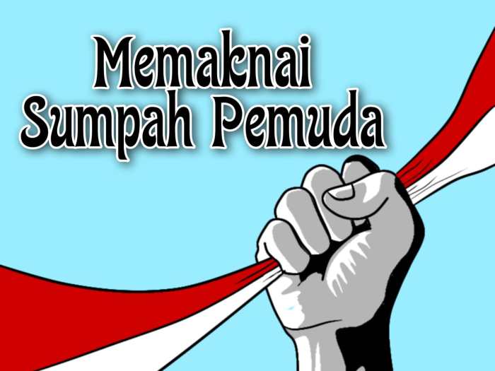 opini tentang sumpah pemuda