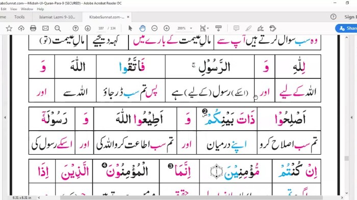 surat al anfal ayat 1 sampai 10