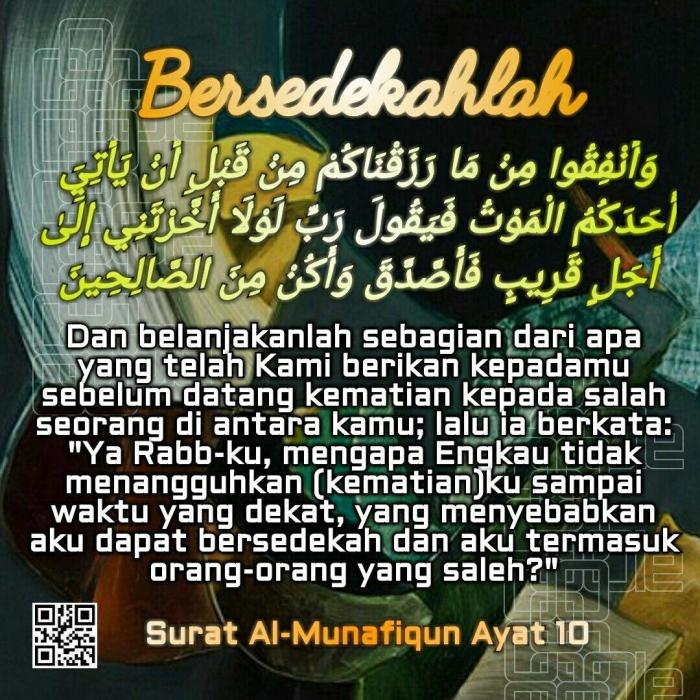 surat al munafiqun ayat 9 11 terbaru