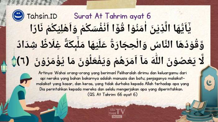 ayat tahrim surat quran surah neraka tanggung jawab qur sourate perempuan ditarik lelaki muhammad terhadap sinful act diri wanz peringatan