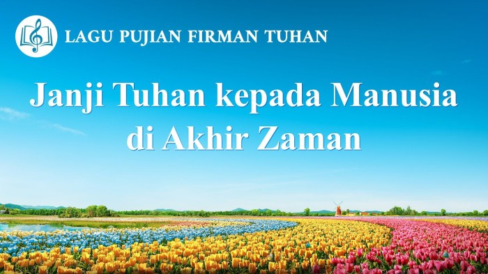 janji tuhan kepada manusia