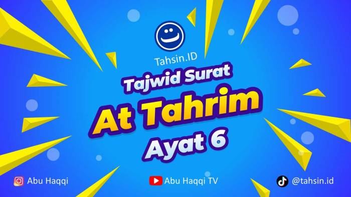 at tahrim ayat 6 arti perkata terbaru