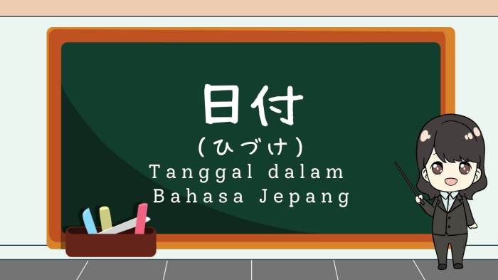 bahasa jepang tanggal 1 31 terbaru