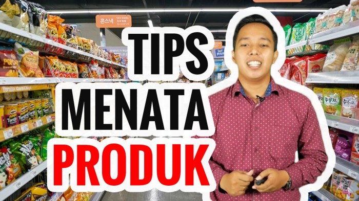 penataan produk di supermarket terbaru