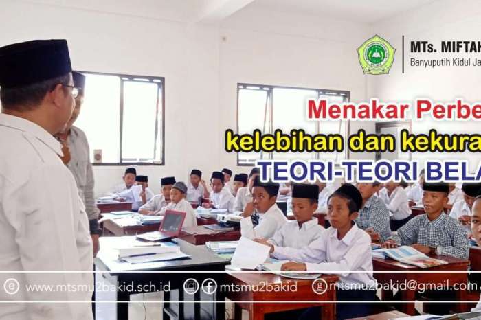 kelebihan dan kekurangan teori kognitif terbaru