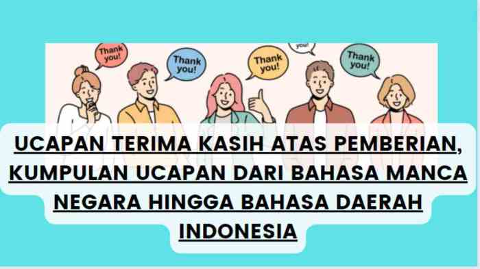 bahasa batak terima kasih kembali