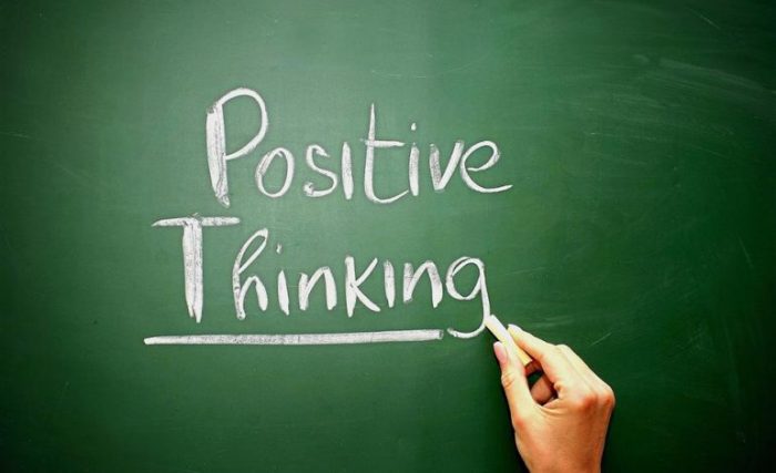 always be positive thinking artinya