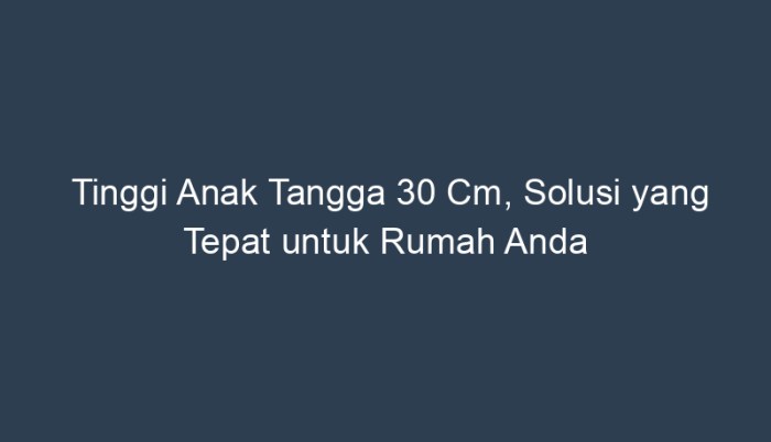 tangga menghitung lebar tinggi benar sudut