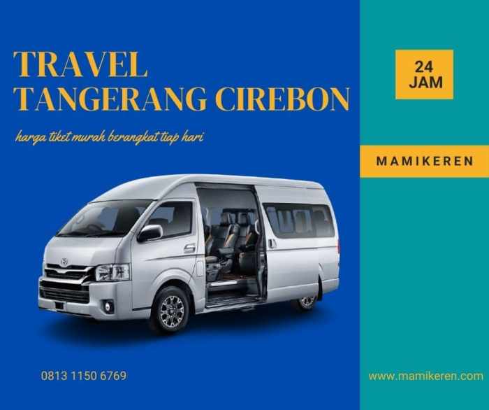 cirebon ke tangerang berapa jam