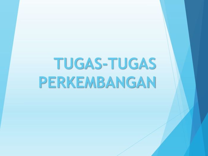 tugas tugas perkembangan peserta didik terbaru