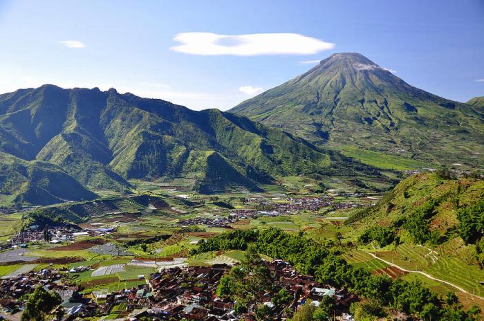 dataran tinggi dieng wonosobo plateau bentuk wisata bumi muka daratan volcano tempat jens hamburg daerah keindahan objek pemandangan pulau bentang