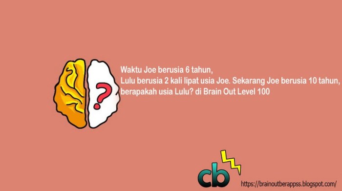 waktu joe berusia 6 tahun brain out terbaru