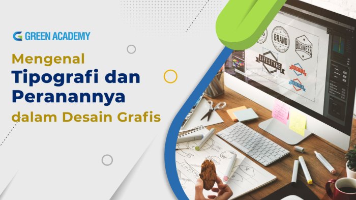 contoh tipografi dalam desain grafis terbaru