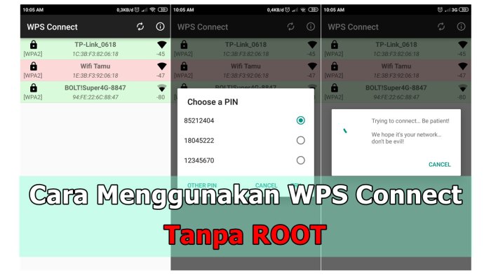 cara menggunakan wps connect