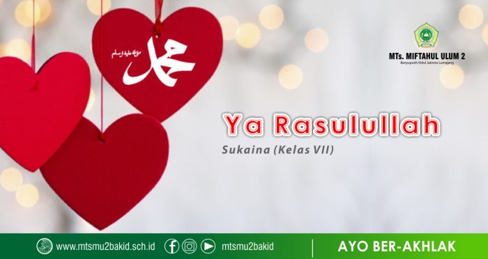 puisi rasulullah untukmu