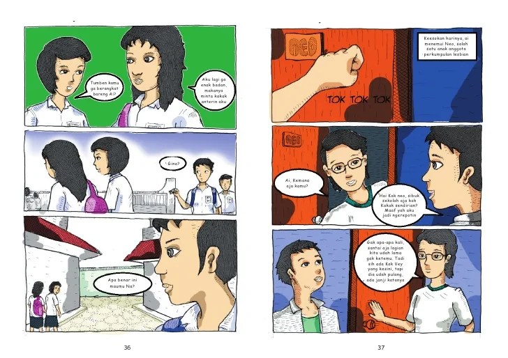 hak komik anak kelas pendek hasil karya peristiwa kewajiban