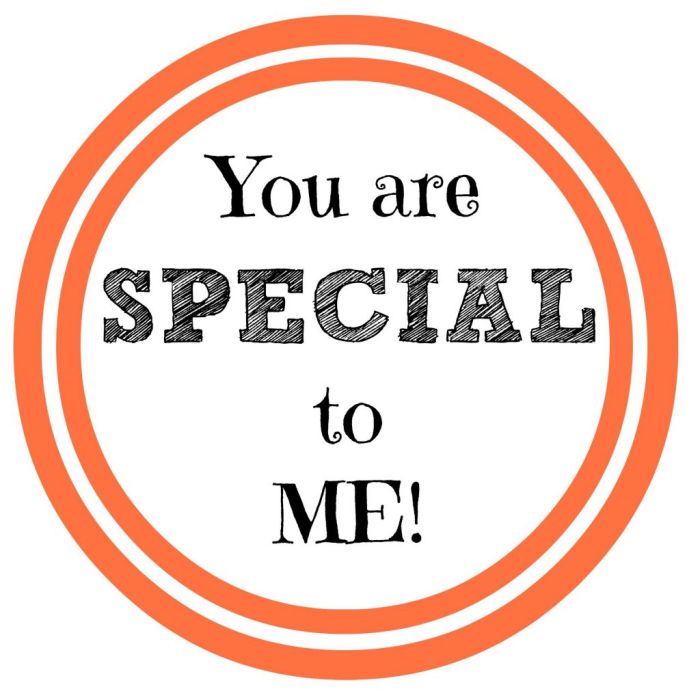 you are so special to me